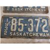 Image 3 : 1932 matching pair of Sask License Plates