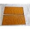 Image 5 : 1933 matching pair of Sask License Plates