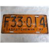 Image 2 : 1947 Farm License Plate – long