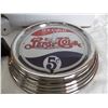 Image 2 : Pepsi Cola Neon Clock – Wall + Battery powered – like new in box
