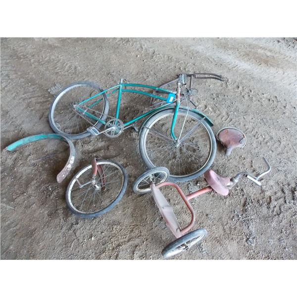 CCM Bicycle parts + tricycle