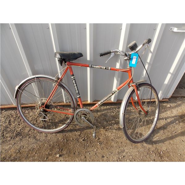 Bicycle - Orange Eliminator Mark II (with speedometer)