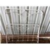 Image 1 : Antique cast iron bed frame (no support connecting the head /end )