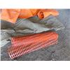 Image 4 : Orange tarp, canvas tarp, orange fence roll
