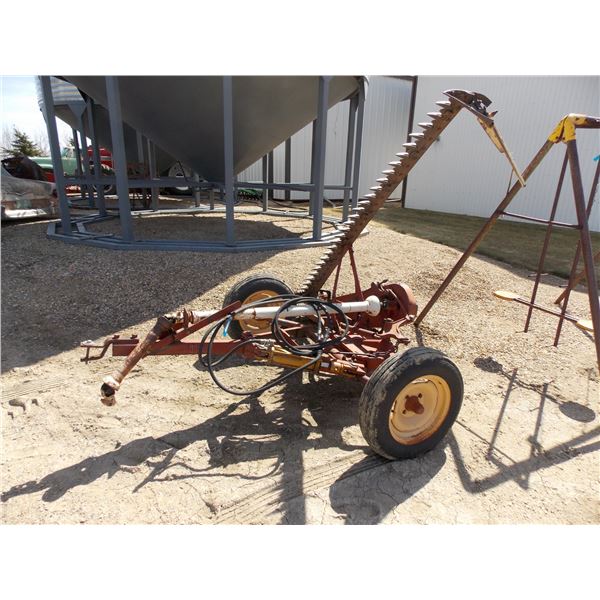 Hydraulic sickle mower