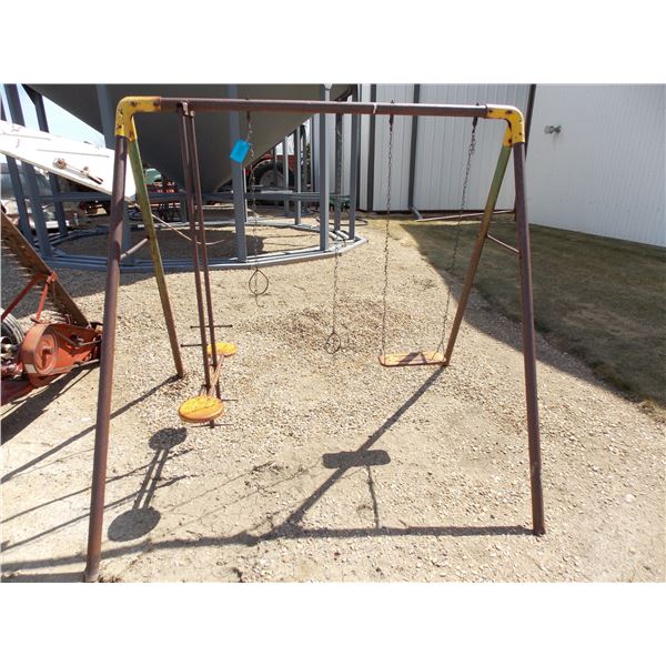 Vintage swingset