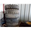 Image 3 : (8) vintage tractor tires (half on steel rims) - both pallets