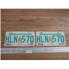Image 1 : 1981 Sask License plates - matching pair