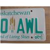 Image 3 : Sask License Plate - PV sticker