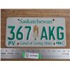 Image 1 : 1999 Sask License Plate - PV sticker