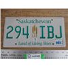 Image 1 : 2011 Sask License plate