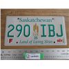 Image 1 : 2012 (farm) Sask License plate