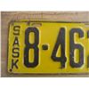 Image 2 : 1923 Sask License Plate