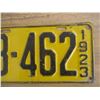 Image 3 : 1923 Sask License Plate