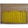 Image 4 : 1923 Sask License Plate