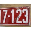 Image 3 : 1926 Sask License Plate