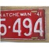 Image 3 : 1941 Sask License Plate