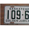 Image 2 : 1955 (golden jubilee) Sask License Plate
