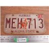 Image 1 : 1985 Hawaii (aloha state) License Plate