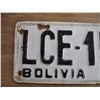 Image 2 : Bolivia license plate