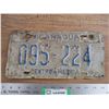 Image 1 : Nicaragua (Central America) license plate