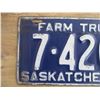 Image 2 : 1931 (farm truck) Sask License Plate