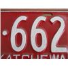 Image 4 : 1934 (Truck) Sask License Plate - repainted