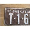 Image 2 : 1935 (Truck) Sask License Plate - repainted