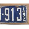 Image 3 : 1924 Sask License Plate