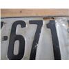 Image 4 : 1925 Sask License Plate