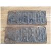 Image 4 : 1927 Sask license plates - matching pair