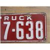Image 3 : 1926 (truck) Sask License Plate
