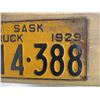 Image 3 : 1929 (truck) Sask License Plate
