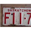 Image 2 : 1945 (farm) Sask License Plate