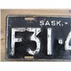 Image 2 : 1943 (farm) Sask License Plate