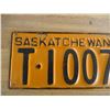 Image 2 : 1933 (truck) Sask License Plate
