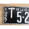 Image 2 : 1927 (truck) Sask License Plate