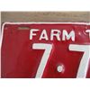 Image 5 : 1934 (farm truck) Sask License Plate - repaint/touch up