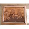Image 2 : creative carving picture - harvest time - 19x15.5 - signed by Kim Murray
