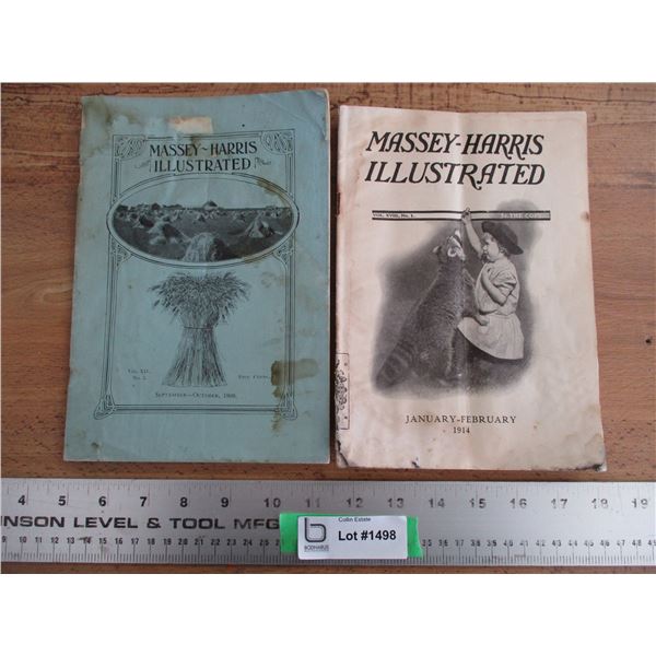 1908 + 1914 Massey Harris illustrated booklets