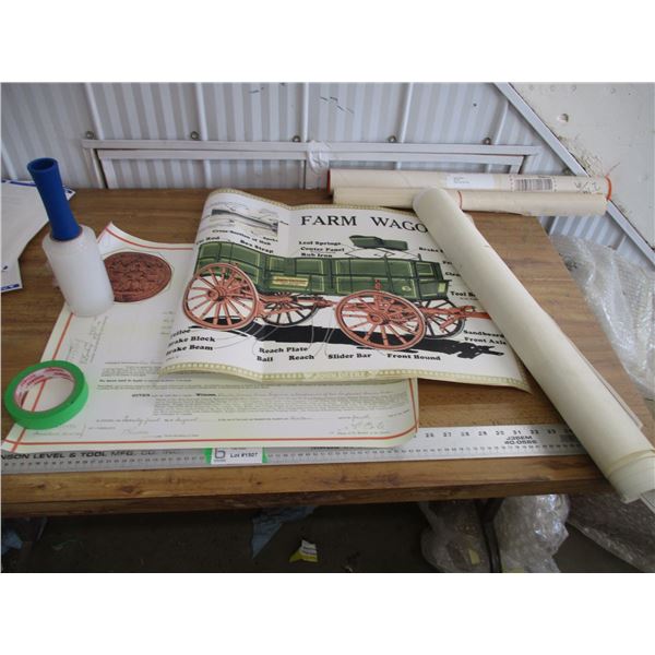 John Deere poster with RM maps