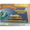 Image 3 : Performance Radiators tin sign + license plate envelopes