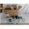 Image 1 : box of insulators + beer bottles