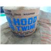 Image 5 : (2) Rolls of Robin Hood twine and Robin Hood gunny sack (new old stock)