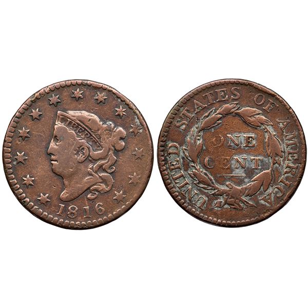 Quartet of 1816 Cents