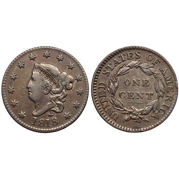 Trio of 1818 Cents