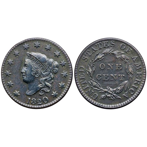 1820 N-9 R3 Large Date VF20
