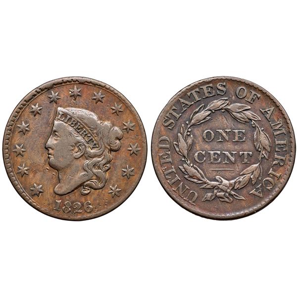 Pair of 1826 Cents