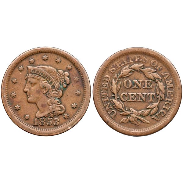 Trio of Cents, 1849-1853