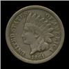 Image 1 : 1861 Indian Cent Coin   (COI-329)